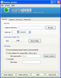 Desktop Adviser 5.7 screenshot. Click to enlarge!