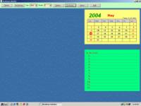 Desktop Calendar 1.0 screenshot. Click to enlarge!