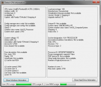Detect CPU Information 1.0.0.1 screenshot. Click to enlarge!