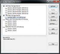 Dev Eject 1.0.29 Beta screenshot. Click to enlarge!