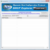 DhcpExplorer 1.3.8 screenshot. Click to enlarge!