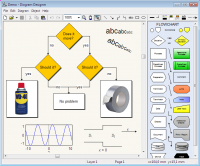 Diagram Designer 1.27.1 screenshot. Click to enlarge!