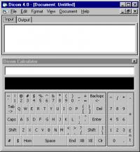 Dicom Unit Aware Calculator 4.0 screenshot. Click to enlarge!