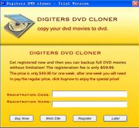 DigiGenius DVD Cloner 3.6.6 screenshot. Click to enlarge!