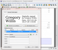 DigiSigner Pro 3.3.6 screenshot. Click to enlarge!