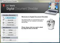Digital Document Shredder 2011 screenshot. Click to enlarge!