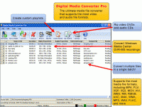 Digital Media Converter Pro 4.06 screenshot. Click to enlarge!