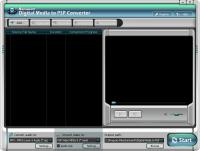 Digital Media to PSP Converter 5.9 screenshot. Click to enlarge!