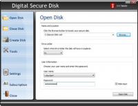 Digital Secure Disk 2011 screenshot. Click to enlarge!