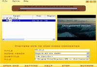 Digiters DVD to iPod Converter 3.6.6 screenshot. Click to enlarge!