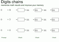 Digits memory 08.01 screenshot. Click to enlarge!