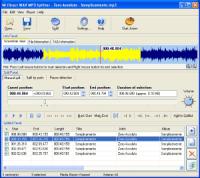 Direct WAV MP3 Splitter 3.0.0.0 screenshot. Click to enlarge!