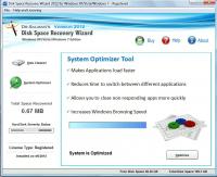 Disk Space Recovery Wizard 9.4.2018 screenshot. Click to enlarge!