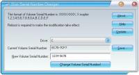 Disk Volume Serial Number Changer 1.80.27 screenshot. Click to enlarge!