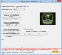 Display Driver Uninstaller 17.0.6.5 screenshot. Click to enlarge!