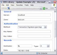 DnsLibrary 1.03 screenshot. Click to enlarge!