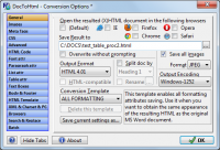 DocToHtml 3.66.382 screenshot. Click to enlarge!