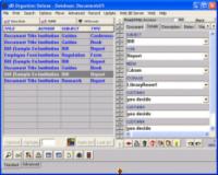 Document Organizer Deluxe 4.0 screenshot. Click to enlarge!