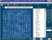 Dougs Word Search 2.0.2 screenshot. Click to enlarge!
