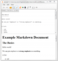 DownMarker 0.2.1.0 screenshot. Click to enlarge!