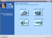 Dr. DivX (Three Step DivX Encoding App) 1.0.6 screenshot. Click to enlarge!