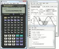 DreamCalc DCP Professional Calculator 4.8.0 screenshot. Click to enlarge!