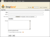 DropSend Direct 4.13.0.0 screenshot. Click to enlarge!