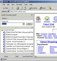 DzSoft Favorites Search 2.1 screenshot. Click to enlarge!