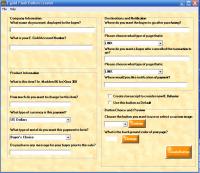 E-Gold Flash Button Creator 1.1 screenshot. Click to enlarge!