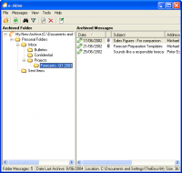 E-Rkive 2.2 screenshot. Click to enlarge!