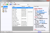 E-Z Contact Book 4.4.0.2 screenshot. Click to enlarge!