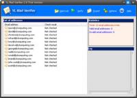 E-mail Validator 3.0 screenshot. Click to enlarge!