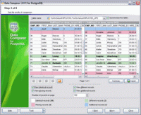 EMS Data Comparer for PostgreSQL 3.0 screenshot. Click to enlarge!