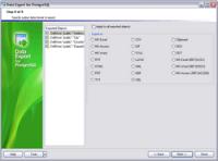 EMS Data Export for PostgreSQL 3.3 screenshot. Click to enlarge!