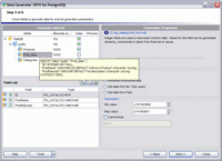 EMS Data Generator for PostgreSQL 3.0 screenshot. Click to enlarge!