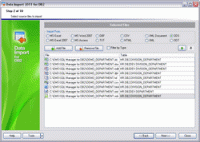 EMS Data Import for DB2 3.3 screenshot. Click to enlarge!