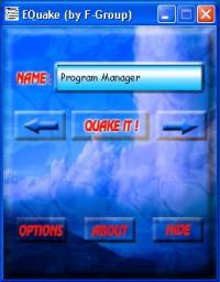 EQuake 1.0 screenshot. Click to enlarge!