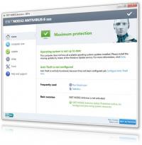 ESET NOD32 Antivirus 10.0.390.0 screenshot. Click to enlarge!