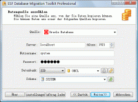 ESF Database Migration Toolkit Professional 9.0.25 screenshot. Click to enlarge!