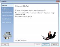 EZ Backup Outlook Basic 6.29 screenshot. Click to enlarge!