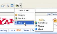 EZ Save MHT 3.4.1 screenshot. Click to enlarge!