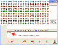 EZ Smileys for AIM 1.2 screenshot. Click to enlarge!