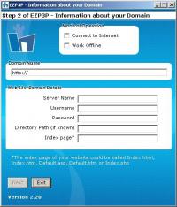 EZP3P 2.20 screenshot. Click to enlarge!
