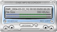 Ease MP3 Recorder 1.50 screenshot. Click to enlarge!
