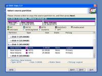 EaseUS Disk Copy Home Edition 2.3.1 screenshot. Click to enlarge!