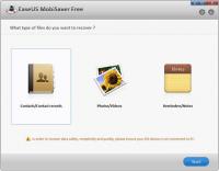 EaseUS MobiSaver 7.0.2017.02.06 screenshot. Click to enlarge!