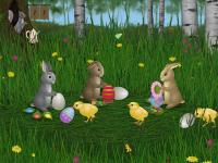 Easter Bunnies Screensaver 1.1 screenshot. Click to enlarge!