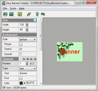 Easy Banner Creator 3.1 screenshot. Click to enlarge!
