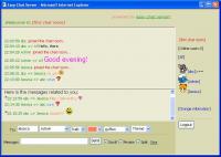Easy Chat Server 3.1 screenshot. Click to enlarge!