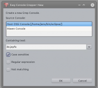 Easy Console Grepper 2.0.0.201408012227 screenshot. Click to enlarge!